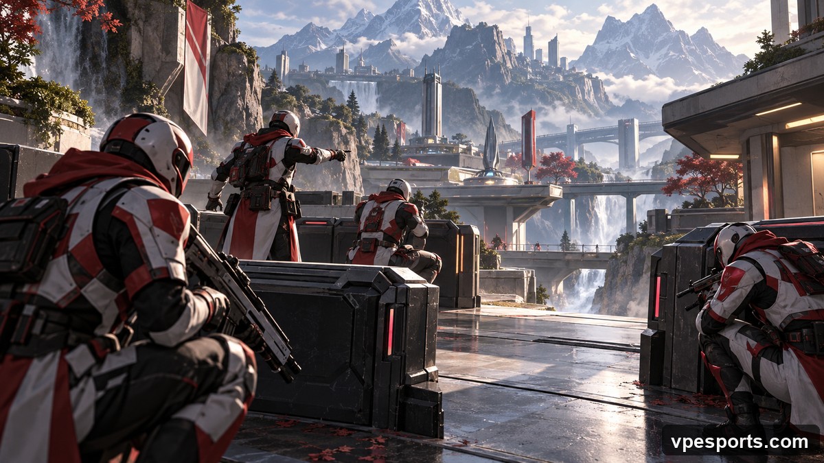 A resilient esports team rebuilds its formation before a rematch