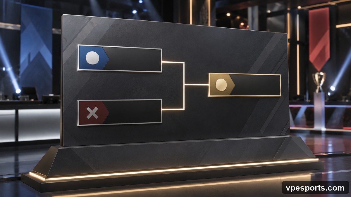 A tournament bracket narrows during the Monsters Reloaded playoffs