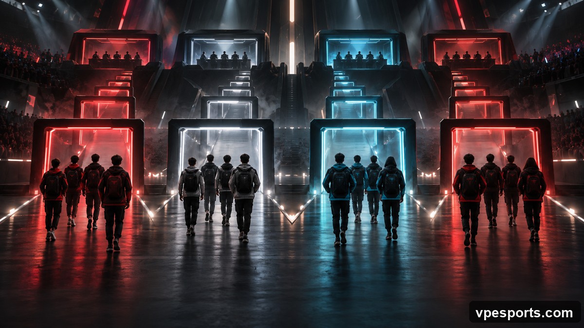 Open qualifier teams advance through several competitive gates